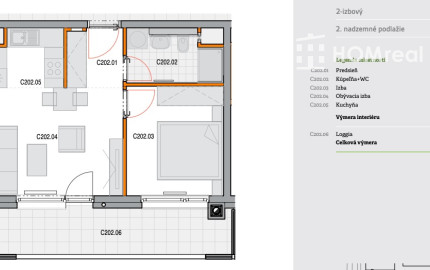 HOMreal.sk |  na prenájom moderný 2-izbový byt v bytovom dome Arboria na Novomestskej ulici.